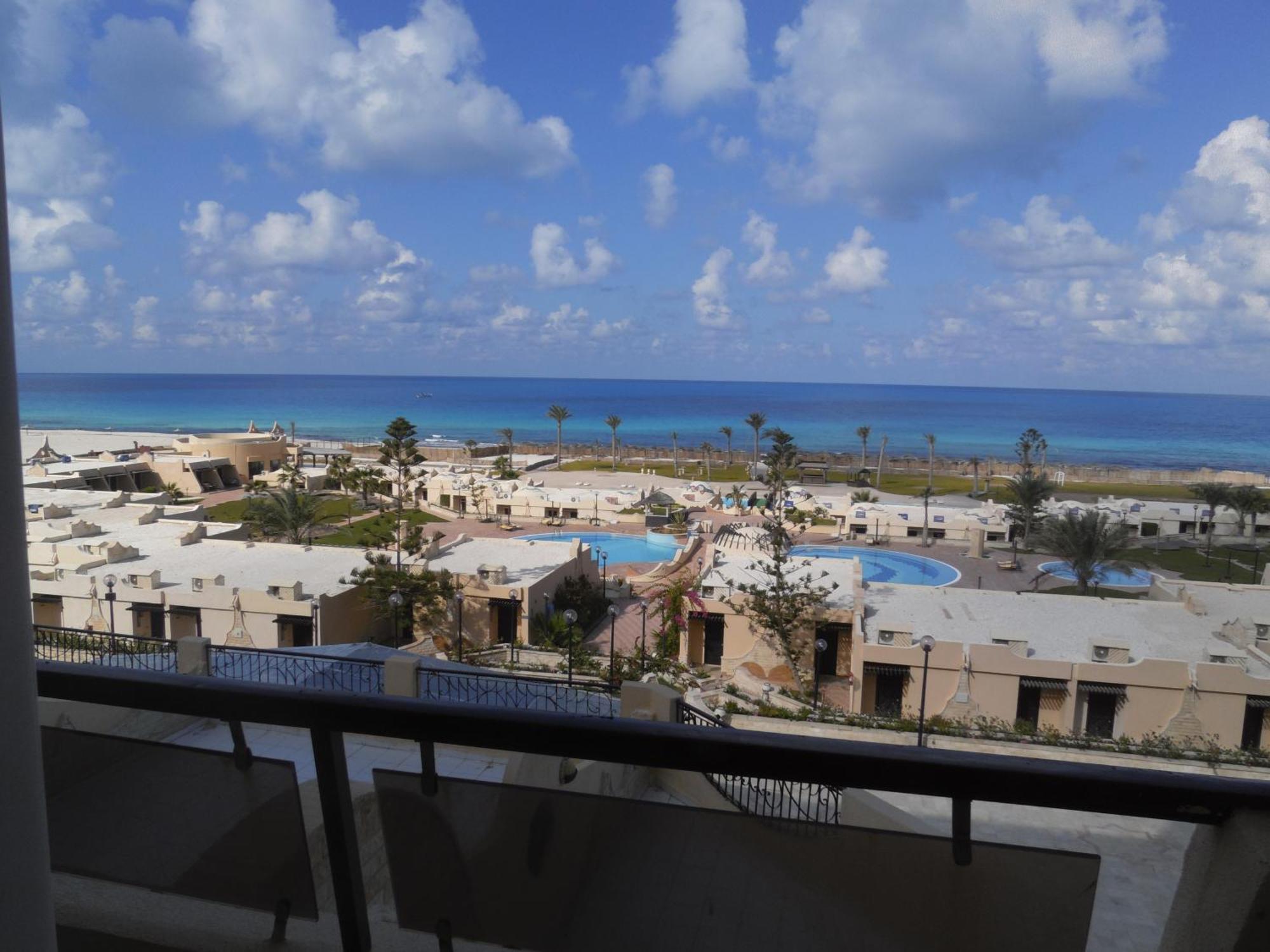Borg El Arab Beach Resort Екстериор снимка View of the beach from the hotel